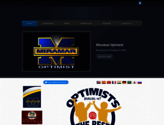 miramaroptimistclub.org screenshot