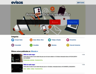 miranda.evisos.com.ve screenshot