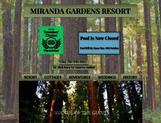 mirandagardens.com screenshot