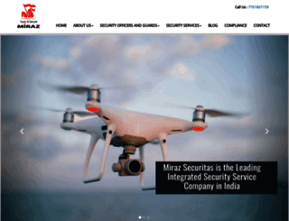 miraz-securitas.com screenshot