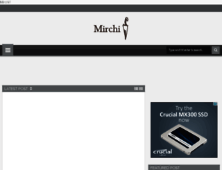 mirchi1.com screenshot