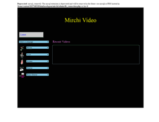 mirchivideo.com screenshot
