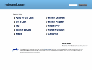 mircnet.com screenshot