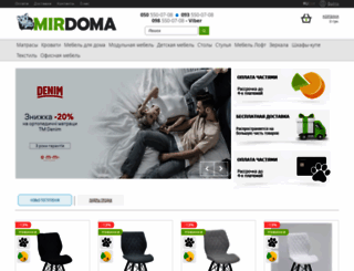 mirdoma.com.ua screenshot
