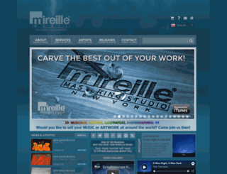 mireillemusic.com screenshot