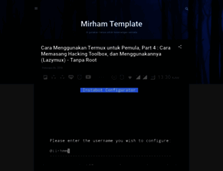 mirham-template.blogspot.co.id screenshot