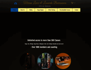 miriamleonardotango.com screenshot