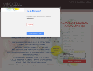mirocell.com screenshot