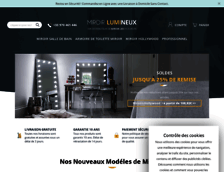 miroir-lumineux.com screenshot