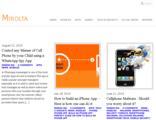 mirolta.com screenshot