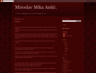 miroslavantic.blogspot.com screenshot