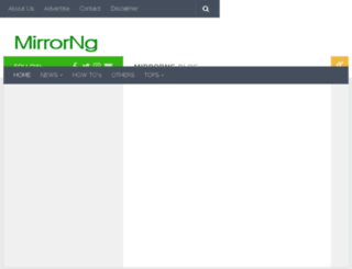 mirrorng.com screenshot
