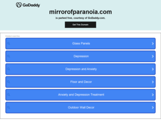 mirrorofparanoia.com screenshot