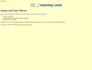 mirrors.tummy.com screenshot