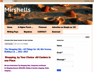 mirshells.com screenshot