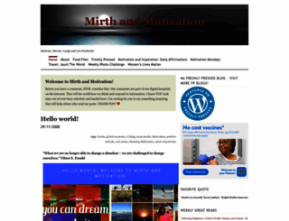 mirthandmotivation.com screenshot