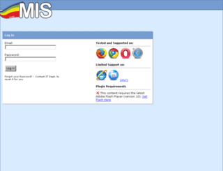 mis.naf.org screenshot