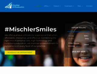 mischlerortho.com screenshot