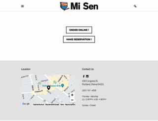 misennoodlebar.com screenshot