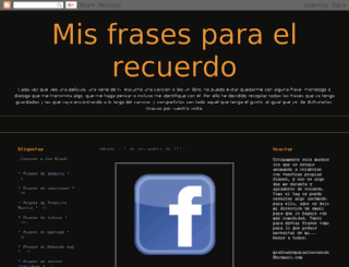 misfrasesparaelrecuerdo.blogspot.com screenshot