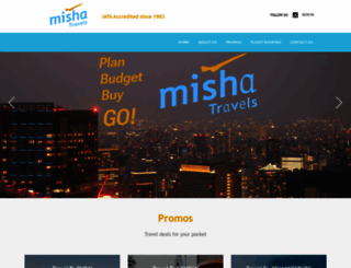 mishatravels.com screenshot