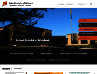 mishicot.k12.wi.us screenshot