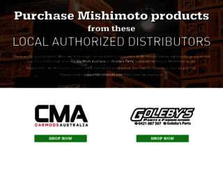 mishimoto.com.au screenshot