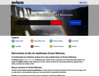 misiones.evisos.com.ar screenshot