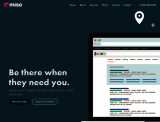 misowebdesign.com screenshot