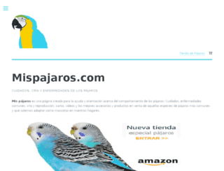mispajaros.com screenshot