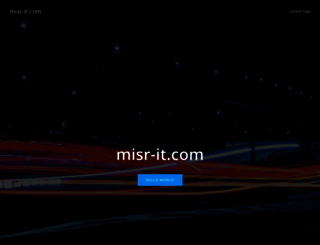 misr-it.com screenshot