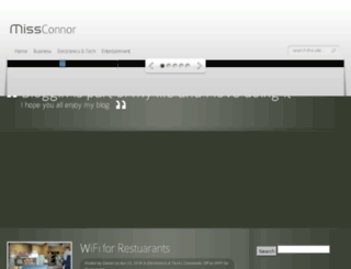 miss-connor.org screenshot