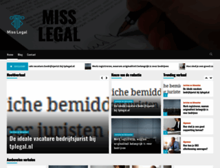 miss-legal.nl screenshot