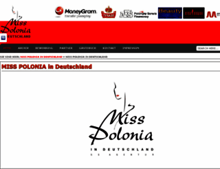 miss-polonia-deutschland.de screenshot