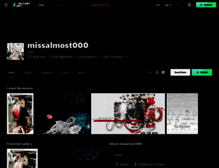 missalmost000.deviantart.com screenshot