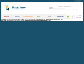 missaojovem.net.br screenshot