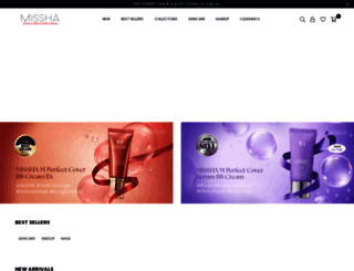 missha.ca screenshot