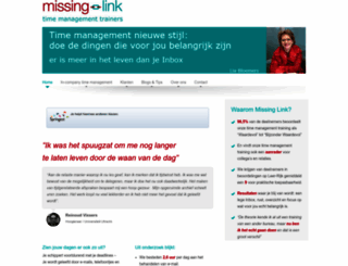 missing-link.nl screenshot