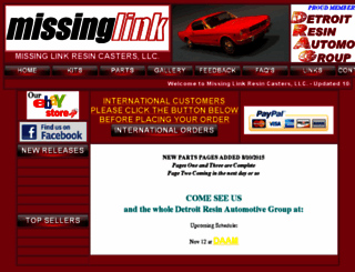 missinglinkrc.com screenshot