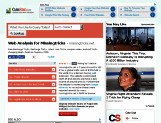 missingtricks.net.cutestat.com screenshot