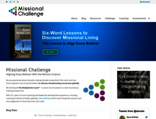 missionalchallenge.com screenshot