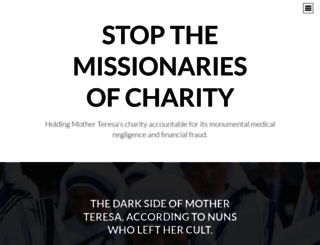 missionariesofcharity.wordpress.com screenshot