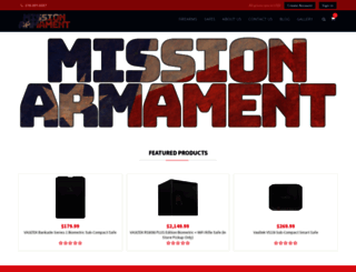 missionarmament-com.3dcartstores.com screenshot