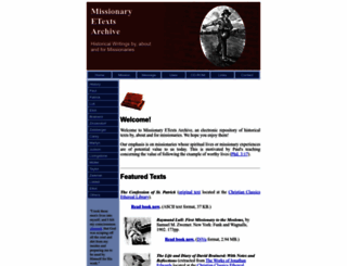 missionaryetexts.org screenshot