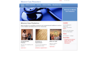 missioncarepeds.com screenshot