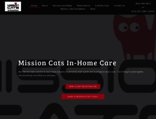 missioncats.net screenshot