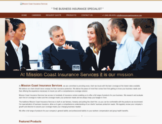 missioncoastinsurance.com screenshot
