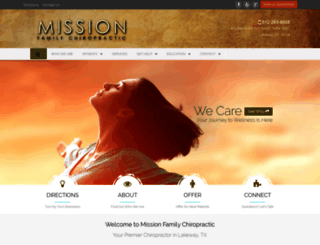 missionfamilychiropractic.com screenshot