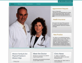 missionfamilypractice.com screenshot