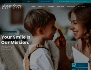 missiongrovedentist.com screenshot